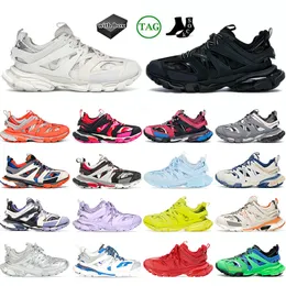 2024 Luxury Og Original Top Brand Men Women Track 3 3.0 Casual Designer Shoes Triple White Black Sneakers Tess.S. Gomma Leather Nylon Printed Platform Trainers 36-45