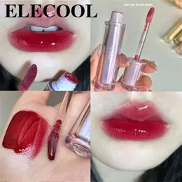 Lucidalabbra Tè freddo Lucidalabbra Specchio Smalto d'acqua Tinta rossa Nebbia morbida 8 colori Cosmetici impermeabili Rossetto liquido Idratante