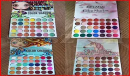 Gelanz 35 Color Eyeshadow Palette Pressed Glitter Makeup Shadows Palette Matte och Shimmer Eye Shadow Make Up Palettes 4 Styles2185069