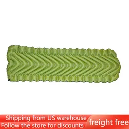 Sovväskor 72 "x 23" x 2,5 "Sleeping Pad Travel Mat Green Freight Free Camp Gear Camping Vandring Sport Entertainment 231025