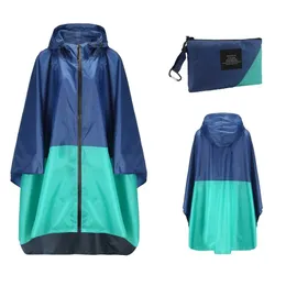 Одежда от дождя Водонепроницаемый экспортный легкий парный модный мужской и женский комбинированный плащ-пончо с чехлом для мужчин и женщин Женское пальто Gear Home 231025