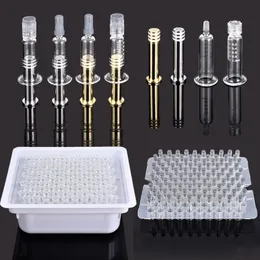 1ml Luer Lock Glass Syringes Injector With Measurement Mark Twist Plunger Dab Coil Jig Filling Tool for Thick Oils Tank 510 Atomizer Dab Tool