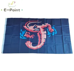 Milb Jacksonville Jumbo Shrimp Flag 35ft 90cm150cmポリエステルバナーデコレーションフライングホームガーデンフェスティブギフト5130934