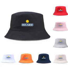 Summer RICARD Bucket Hats Unisexe Man Women Cotton Ricard Fisherman Caps Girl Boy Outdoor Sport Chapeau Bob Ricard Panama Hat 220511 ZZ