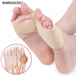 Shoe Parts Accessories Toe Separation Pads Silicone Forefoot Metatarsal Support Soft Gel Unisex High Heel Elastic Foot Care Pain Relief Insoles 231025