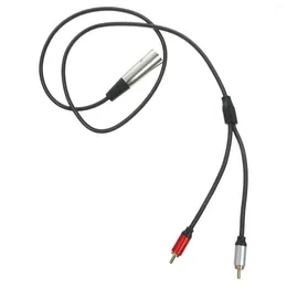 Mikrofone Audio-Splitter-Kabel-Buchse zur Übertragung von Strom, Sound-Lautsprecher-Konverter-Mikrofon