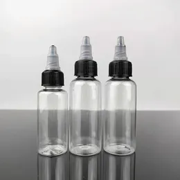 Storage Bottles 10 20 30 50 100ml Plastic Eye Drop BottleSqueeze Dropper Twist Top Cap Liquid Paint Ink Dispenser Glue Applicator
