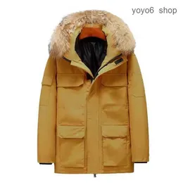 Chaqueta de plumón de ganso canadiense Abrigo para hombres y mujeres Piel de visón Canda Goose Moda de invierno Al aire libre Espesado Cálido Diseñador personalizado Ropa Chaqueta de ganso 1 7b8k 6HWK