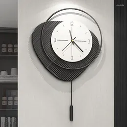 Wall Clocks Kitchen Modern Design Clock Chinese Style 3d Quartz Funky Digital Nordic Pendulum Wand Deko Home Decor WW50WC