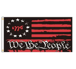 JOHNIN 3x5Fts We The People Флаг Бетси Росс 1776 г. Американский баннер прямо с завода 90x150см8611567