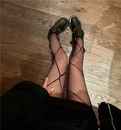 Sexiga strumpor japansk stil kvinnors tights sommar nylon tryck strumpa sexig underkläder gotiska strumpor sömlöst fisknät nät strumpbyxor hög sock 231025