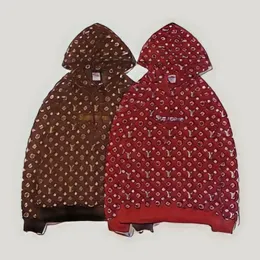 Wholesale Cheap Louis Vuitton Supreme Red Hoodie - Buy in Bulk on DHgate UK