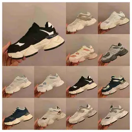 Designer atlético 2023 9060 sapatos baixos meninos esportes meninas bebê tênis criança tênis basquete creme preto cinza branco para crianças tamanho 26-35