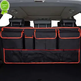 Neuer Multi-Pocket-Kofferraum-Organizer zum Aufhängen der Rücksitz-Aufbewahrungstasche mit 9 Taschen, wasserdichtem Oxford-Stoff, Aufbewahrungstaschen-Zubehör