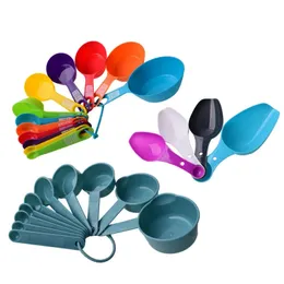 Measuring Tools Spoon Cup Set 1 12 13 14 Kitchen Gadgets Bakeware Scales 231026