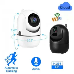 YCC365 스마트 비디오 감시 카메라 1080p 클라우드 IP 카메라 자동 추적 네트워크 무선 WiFi 카메라 CCTV