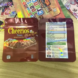 Sacos de embalagem de guloseimas por atacado Mylar 600mg Pacotes Fruity Pebbles Toast Crunch Packing