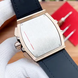 Crocodile Texture Fashion Mens Watch Barrel Shape 45mm All Dial Working Quartz Clock Classic Digital European Crime Wristwatch