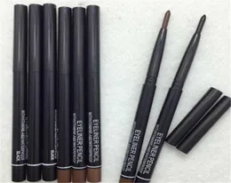 Rotertable Eye Liner Kajal Makeup Automatisk ögonbryn Pencil Waterproof Eyeliner Black Brown 2 Colors5628370