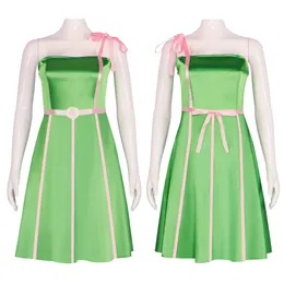 Barbie green dress costume Beach cosplay Halloween cosplay costume