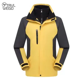 Skiing Suits TRVLWEGO Skiing Jackets Men Windproof Waterproof Breathable Thick Warm Clothes Coat Winter 30 Degree Snowboarding Jackets 231025