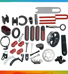 Xiaomi M365 Parts Xiaomi Scooter Accessories الأمامية والخلفية Fender Screw Tool قابلة للطي تركيبات الخطاف الأصيلة BRACE9103649