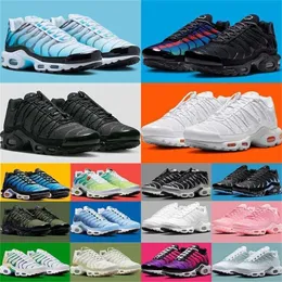 TN Plus TNS -skor för män Kvinnor Triple Black White Baltic Berlin Atlanta Mica Green Fire University Sports Sneakers Trainers Fashion