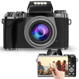 Kamery cyfrowe 64MP PO Camera SLR DSLR For Pography Auto Focus 4K 60FPS VLOG CAMED 4 "ekran dotykowy Web kamerę 231025