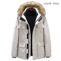 Canadian Goose Down Jacket Men's and Women's Coat Mink Fur Canda Goose Winter Fashion Outdoor Thickened Warm Custom Designer Clothing Goose Jacket 2 Axko 6GQC