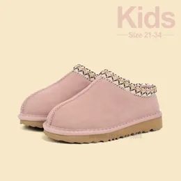 Designer kids boots tasman slippers tazz baby toddler bootes mustard seed snow mini booties boys girls australie fluffy sheepskin sherpa shoes for kid pink