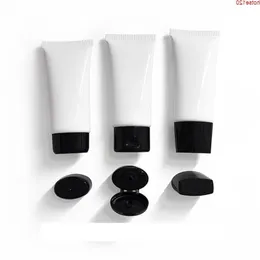 60ml tubo de aperto branco portátil viagem vazio recipientes de embalagem cosmética beleza acessórios de maquiagem tubos macios 50pcs / lothigh qty Vfdsf