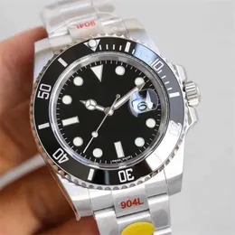 Factory V11 n Mens Rolaxs Watch 116610ln Eta 2836. 3135 Top Watches Sapphire Glass Mechanical Automatic Watch Ceramic Bezel Dial Luminous Diving 100m 904l