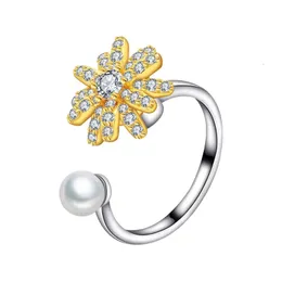 Pierścienie ślubne pierścienie dla kobiet 925 Sterling Silver Real Hiszpanie Oryginalna para luksusowa trend biżuterii ślubnej 231027