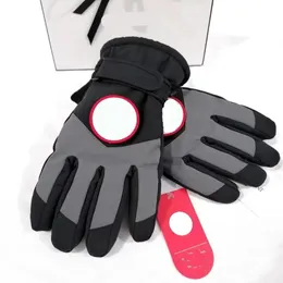 Hattar halsdukar sätter fem fingrar handskar handskar högkvalitativ designer utrikeshandel ny mäns vattentät ridning plus sammet termisk kondition