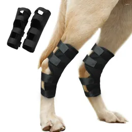 Hundkläder Skada Wrap Protector Support Brace Ben levererar handledsskydd Pet Knäskydd Valp Knepad