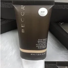 Podkład podkład podkładowy w stockach makijaż Becca Ever Matte Shine Proof piasek i skorupa BB Cream dostawa zdrowie Piękno F Dhej1