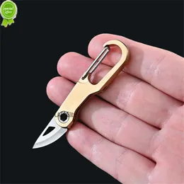 Mässingbil Keychain Liten Knife Sharp Blade Art Knife Portable Packing Openning Express Leverans Box Cutter Hand Tools Kniv