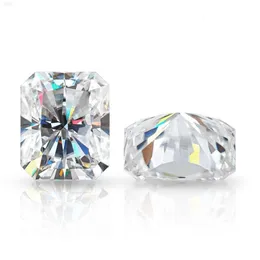 Sml Lustre Princess Cut Forma quadrata Brillante Vivido Rosa colorato Vvs Pietre sciolte Moissanite personalizzata Diam