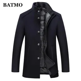 Men's Wool Blends BATMO arrival autumn winter high quality wool thick trench coat men men's wool jackets Overcoat plussize MXXXL AL 03 231026