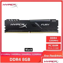 Rams Memoria RAM DDR4 8GB 3200MHz 213Hz 2400MHz 26666MHz Dimm PC4-25600 21300 19200 17000 288PIN 1.2V FURYRAMS RAMSRAMS DROP D DHMAO