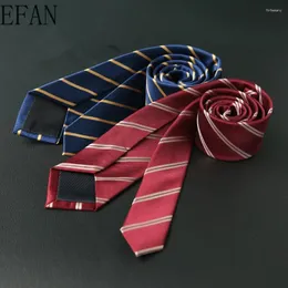 Bow Ties 6cm mode högkvalitativa herrar smala slips paisley nacke mager för män bröllopsfest smala slipsar gravatas corbatas