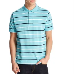 New Stripe Polo Shirt Men crocodile Short Sleeve Summer Casual Camisas Polo uomini krokodil t shirt Mens cocodrilo305Z