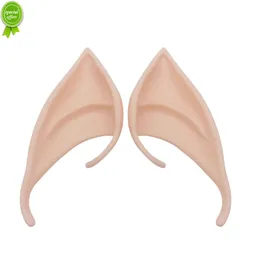 Dekoracja imprezy lateksowe uszy bajki cosplay Akcesoria Anioł Elven Elf Ears Photo Props Adult Kids Toy Halloween dostawy