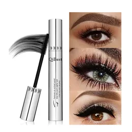 Mascara QI Black Eyelashes 4D Silky Lengthening Makeup Waterproof Volume Eye Cosmetics 231027
