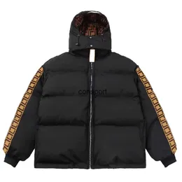 Designer jaqueta masculina parka para baixo homens mulheres clássico casual casacos ao ar livre pena inverno homme unisex casaco outerwear chapéu destacável à prova de vento e quente