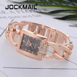 Wristwatches Vente Women Watches Simple Fashion Dial Square Ladies Quartz Wrist Watch Bracelet Luxury Reloj Hombre