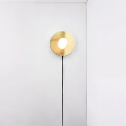 Lampa ścienna nowoczesne nordyckie elementy dekoracyjne do domu na głowę łóżek piętrowych