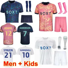 2023-24 Club Soccer 7 Joel Piroe Jerseys 1 Illan Meslier 2 Luke Ayling 25 Sam Byram 10 Crysencio Summerville 24 Georginio Rutter Football Shirt Sats Mens Kids Licilian