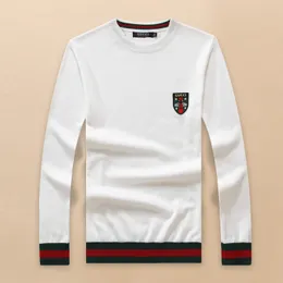 2021 Polo Brand High End Sweater Men's Sweatshirt Långärmad broderad par tröja vår och höst lös tröja