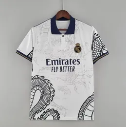 Chińskie Dragon Pink Football Shirt Thailand Bellingham Vini Jr piłka nożna TChouameni gorąca wyprzedaż Realu Madrids Camavinga Alaba Rodrygo Men Kit Mundlid 543